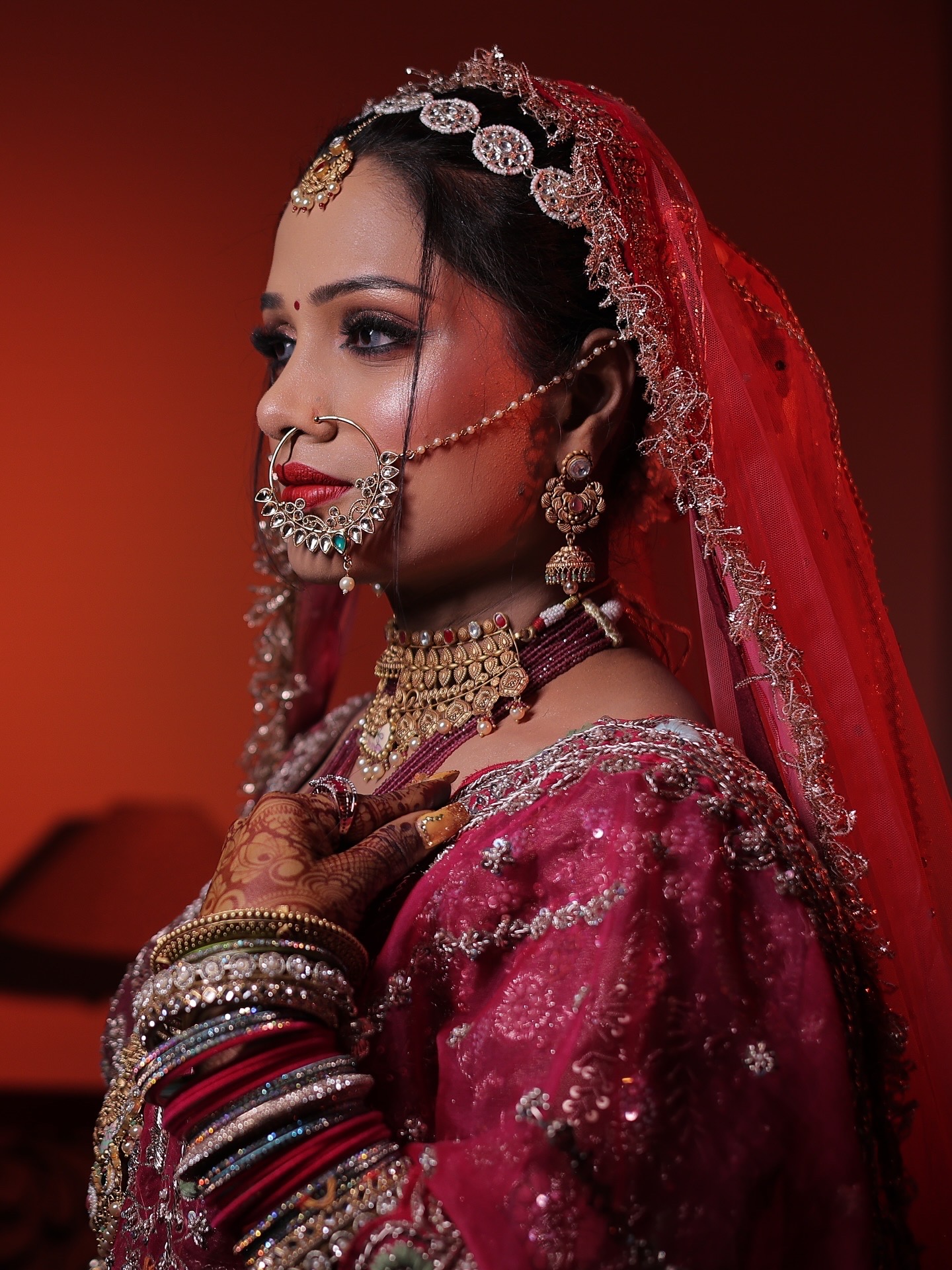 Indian bridal makeup