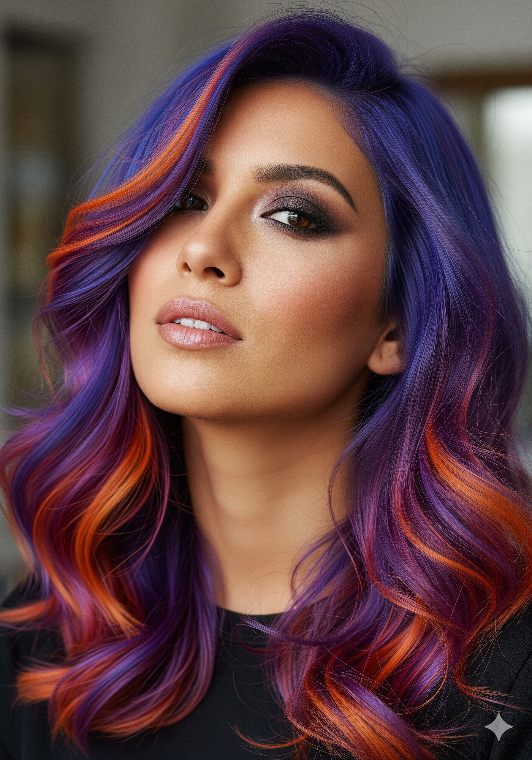 Interior of Cuts and Glam Salon